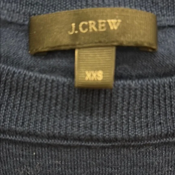 J. Crew Deep Blue merino tippi Sweater - Picture 2 of 3